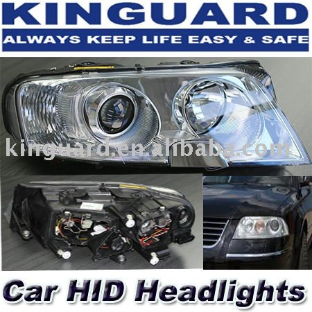 Car Front HID Headlights for Volkswagen Passat Series