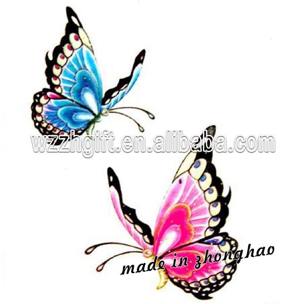 See larger image Butterfly Body Tatto sticker