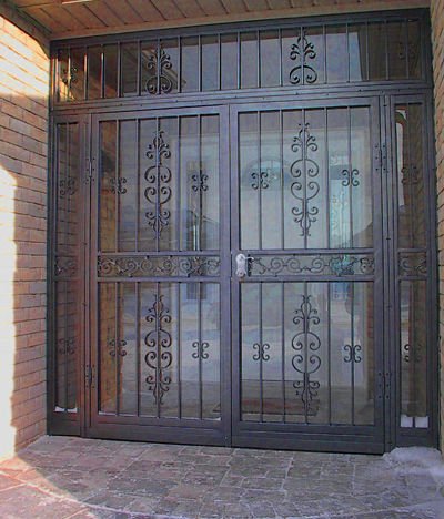 Unique Entry Doors on Custom Entry Iron Door Photo  Detailed About Custom Entry Iron Door