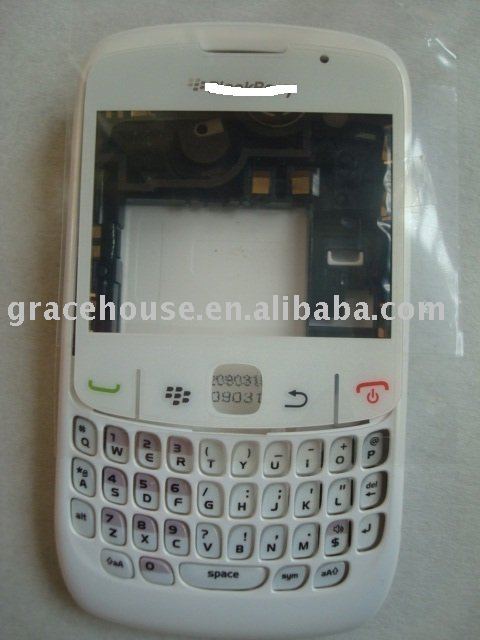 blackberry curve white housing. original white 8520 housing