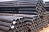 round black Seamless pipe and tube