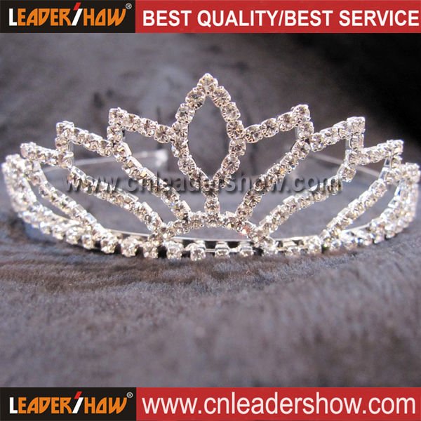 Chic Crystal Tiara Wedding Crown