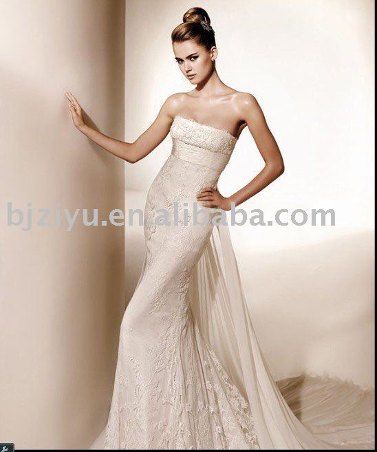 New style Elegant Bridal Gown 2011 Freeshipping gift a veil