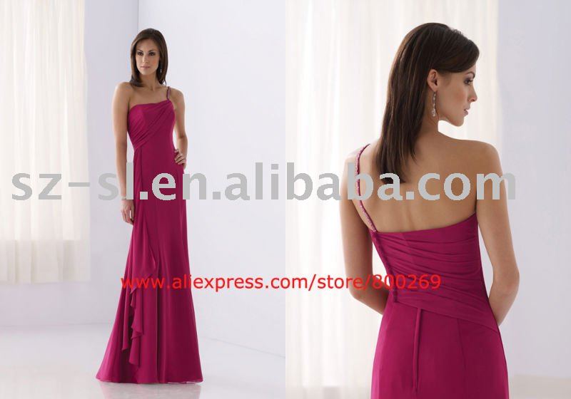 long bridesmaid dress 2011