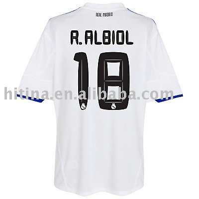 real madrid 2011 jersey. 2010-2011 Real Madrid Team
