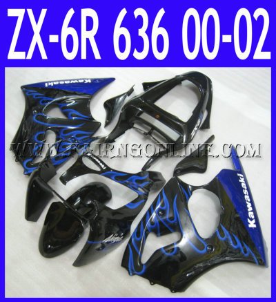 ABS Motorcycle Fairings For Kawasaki ZX6R 7R 9R 10R 12R