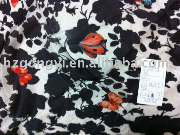 butterfly design printed silk fabric 100 silk paj pure silk textile