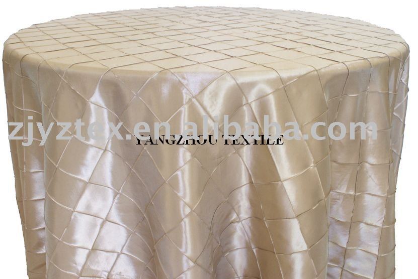 See larger image taffeta pintuck Table cloth