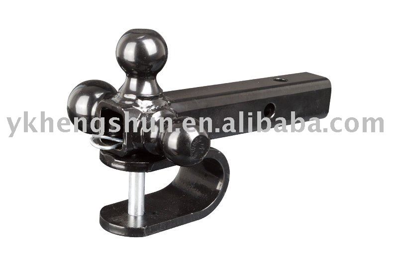 TriBall Trailer Hitch Mount with U Clevis
