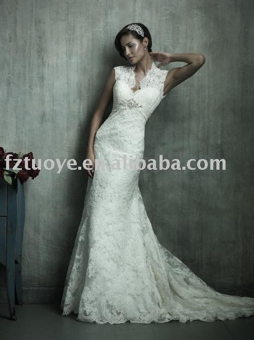 wedding dresses 2011 lace. Arabic. WD-122 2011 Allure