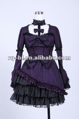 Gothic Lolita Punk Fashion Dress 21035BP from RQBL