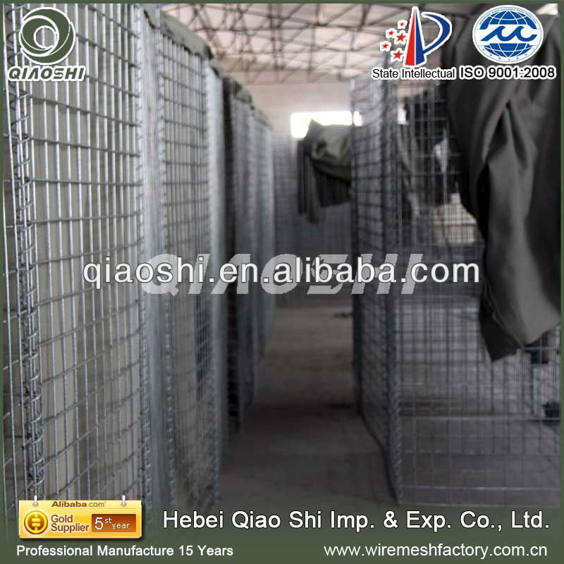 Hesco Barrier blast protection