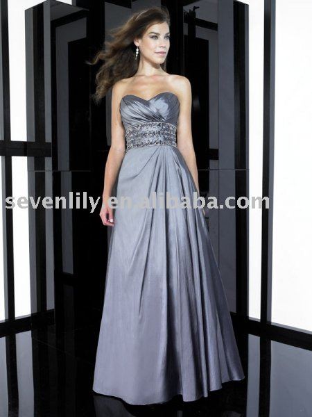 prom dresses 2011. 2011 New Fashion Pewter Prom