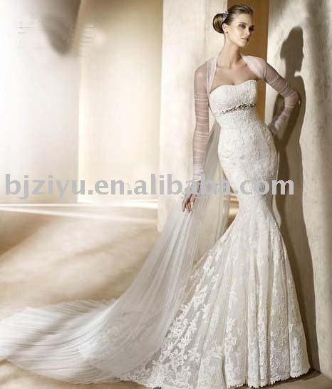 See larger image Mermaid Style Wedding dress