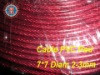 PVC Coated Wire Rope 7*7