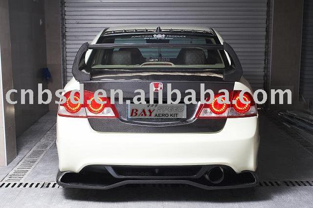Carbon Fiber Trunk for 0610 Honda Civic Jdm ACURA CSX 4Dr OEM Style