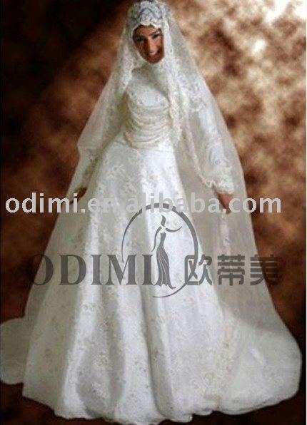 2011 Hot Sale Arabic Wedding Dress