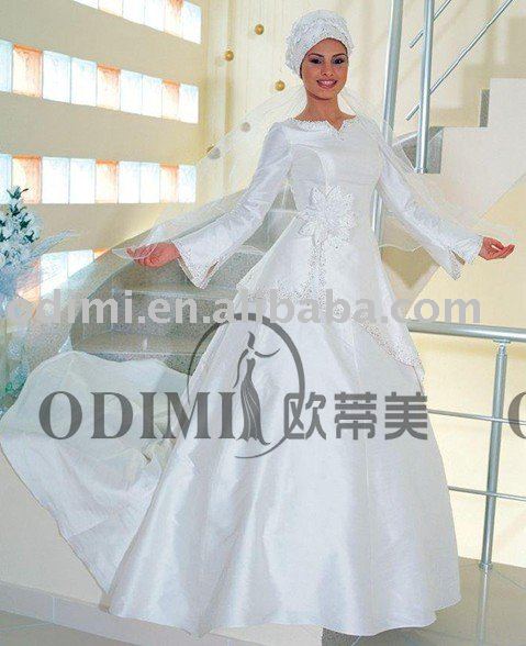 2011 New Desgin Arabic Wedding Dress