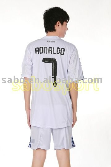 ronaldo real madrid jersey. 10/11 Real madrid home white