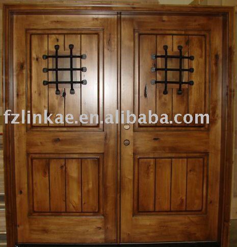 Wood Entry Doors on Entry Knotty Alder Doors Rustic Exterior Wooden Door View Wooden Door