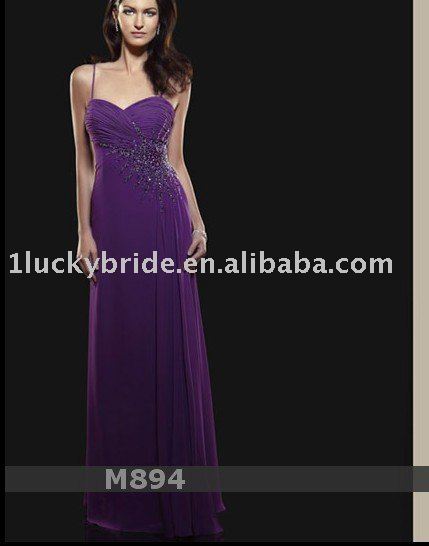 2011 Aline Dark Purple Wedding dress Evening dress bride gown bridal Dress 
