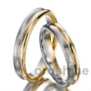 GR106-14ct oro y diamantes anillos de boda