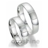 GR215-platino anillo de bodas