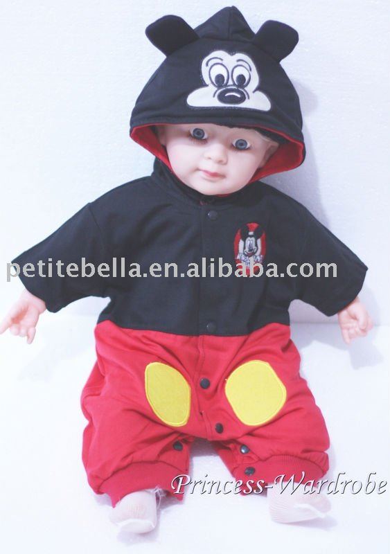 Mickey Mouse traje del bebé Unisex del bebé del traje, Del partido ...