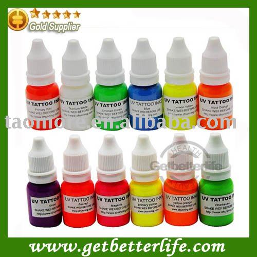 uv tattoo ink. See larger image: UV Tattoo Ink/pingment WIZARD BLACKLIGHT 1/4oz(7.5ml) 12 colors. Add to My Favorites. Add to My Favorites. Add Product to Favorites