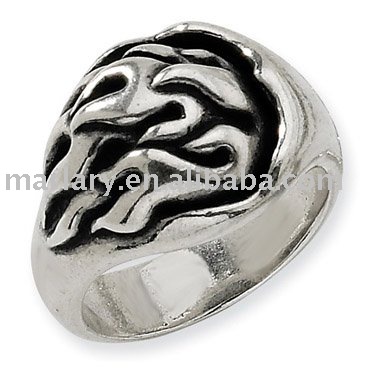 See larger image Gothic Wedding Rings GTR016