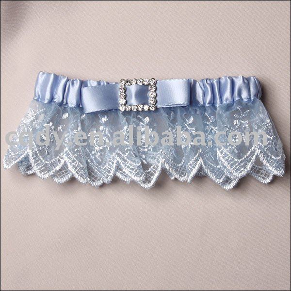 wedding garter Organza Lace Garters belt garters cheap garters best design 
