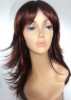 long straight synthetic wig cosplay with bangs BSFW-0021