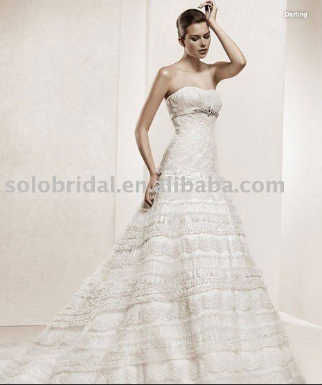so1435 lace beading appliqued jeweled wedding dress jeweled wedding dress