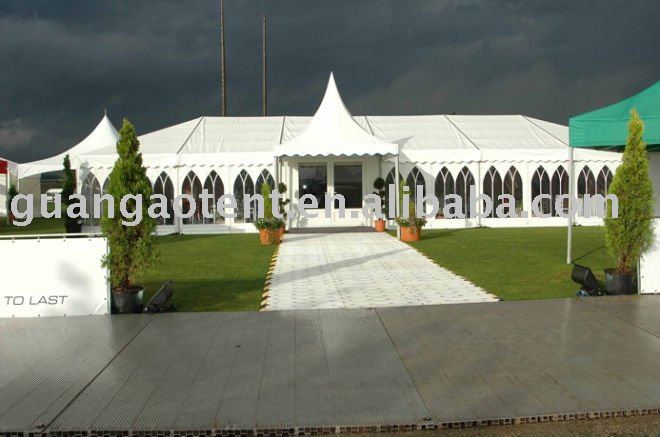 Wedding Tent with pagoda dome canopy