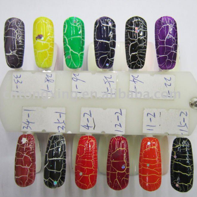 cracking nail polish. crack nail polish series(China