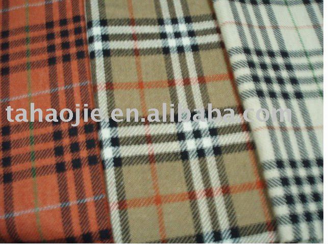 Wool Plaid Fabric