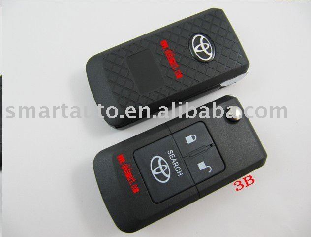 For Toyota Crown modified remote flip key shell 3 button