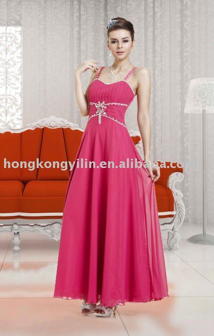 rose pink dress