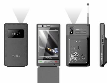 three sim card mobile 6760 YXTEL