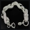 2011 hotsale jewelry.silver pulseras