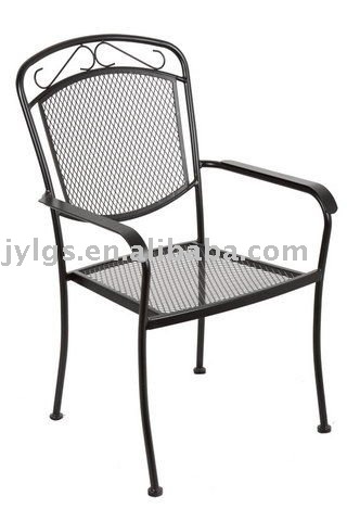Black Iron Chair