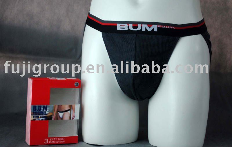 Men's sexy BUM brand bikini briefs