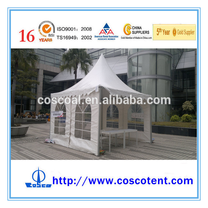 wedding tent with aluminium structure and PVC fabrics