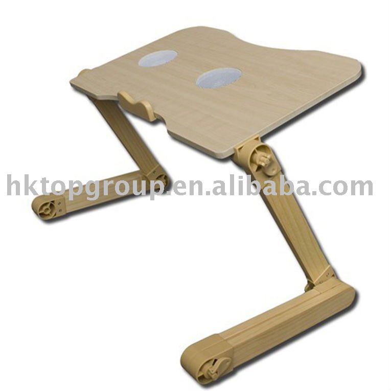 laptop stands wood. adjustable folding wood laptop stand with usb fans and 4 port 2.0 usb hub(