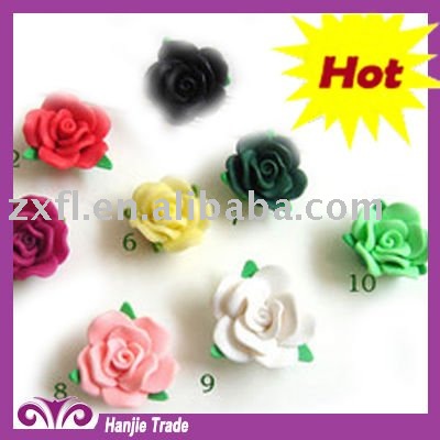 Wholesale Wedding Flowers Online on Larger Image  Wholesale Polymer Artificial Rose Clay Flowers In Bulk