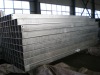 Galvanised square carbon steel pipes