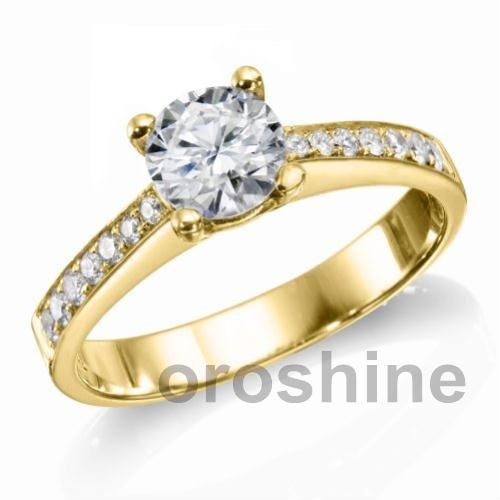 Yellow Gold Wedding Rings on Yellow Gold Products  Buy Ge307 Engagement Ring In 14ct Yellow Gold