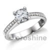 GE306-paladio de diamantes anillo de compromiso