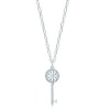 collar de plata clave encanto nuevo diseño de la joyería en 2011 mayorista joyas collares
