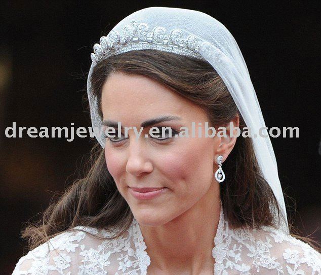 william and kate middleton photos. 2011 Fashion Kate Middleton Princess and William Wedding Crown Tiara(China